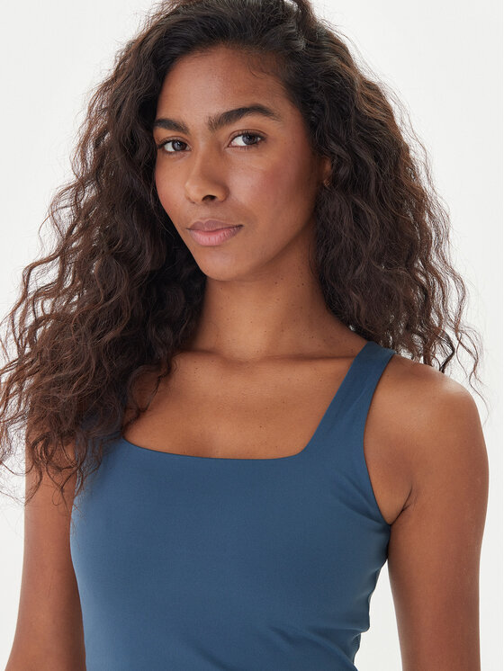 Girlfriend Collective Girlfriend Collective Τοπ Tommy 1045 Σκούρο μπλε Slim Fit