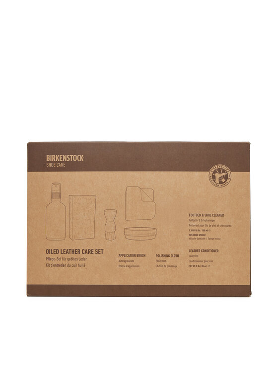 Birkenstock Birkenstock Pflegeset Oiled Leather Care Set 1028836 Transparent