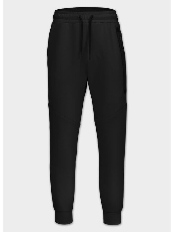 PITBULL PITBULL Spodnie dresowe ADCC DOGWOOD POCKET Czarny Regular Fit