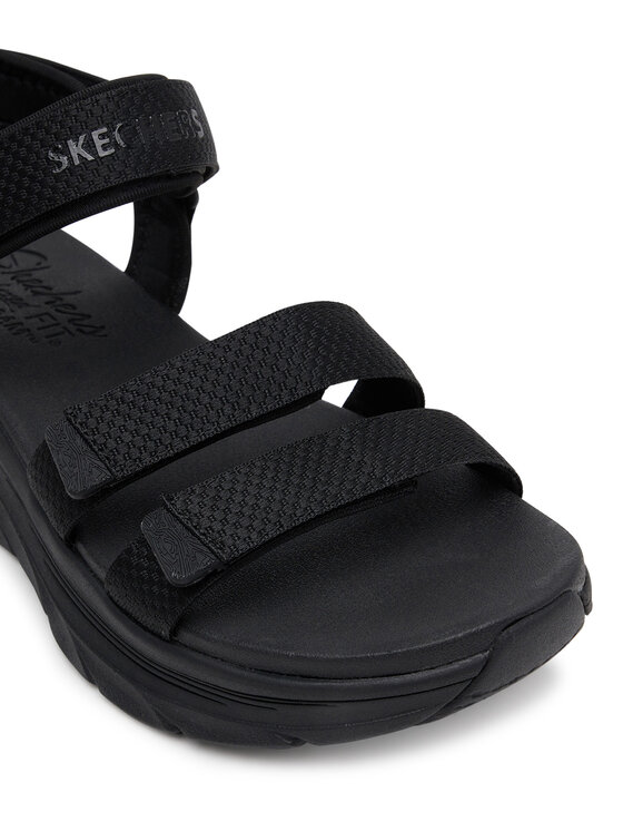 Skechers Skechers Szandál D'Lux Walker-Going-Out Vibes 119828/BBK Fekete