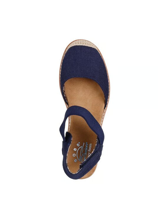 Skechers Skechers Espadryle 114132-NVY Granatowy