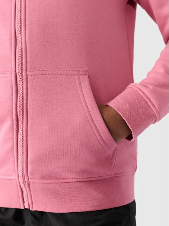 4F 4F Bluza 4FJWMM00TSWSF1315-55S Różowy Regular Fit