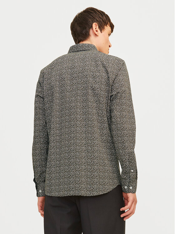 Jack&Jones Jack&Jones Košulja Blackpool 12260625 Siva Slim Fit