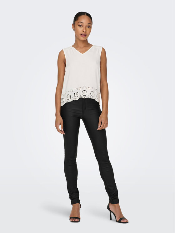 ONLY ONLY Μπλουζάκι 15296317 Λευκό Regular Fit