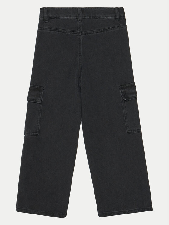 NAME IT NAME IT Jeans hlače 13220709 Črna Wide Leg