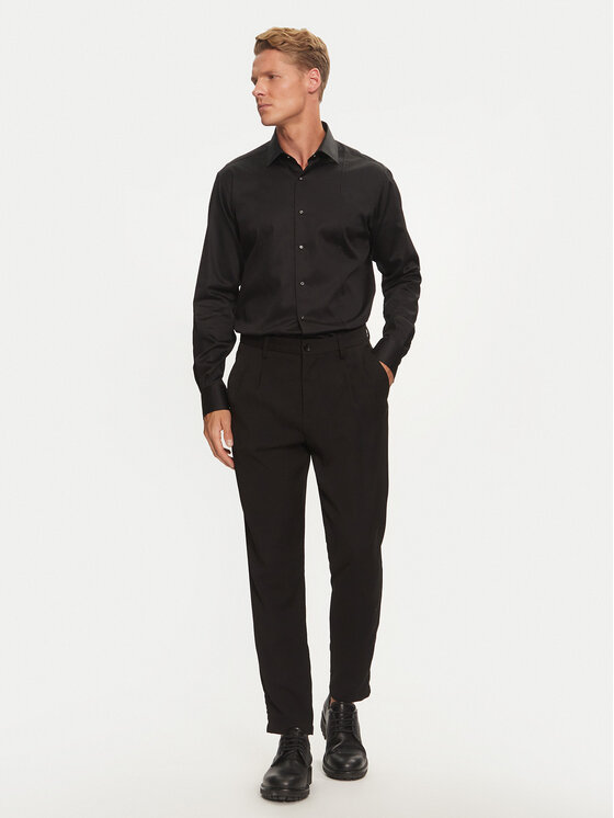 KARL LAGERFELD KARL LAGERFELD Košulja 605036 544602 Crna Modern Fit