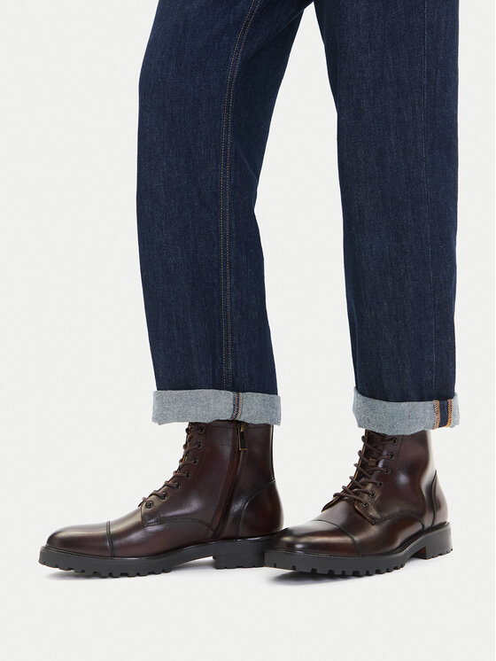 Gino Rossi Gino Rossi Schnürschuhe EO-UBERTO-02 125AM Braun