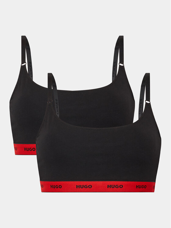 HUGO HUGO Set de sutiene-topuri﻿ 50480158 Negru