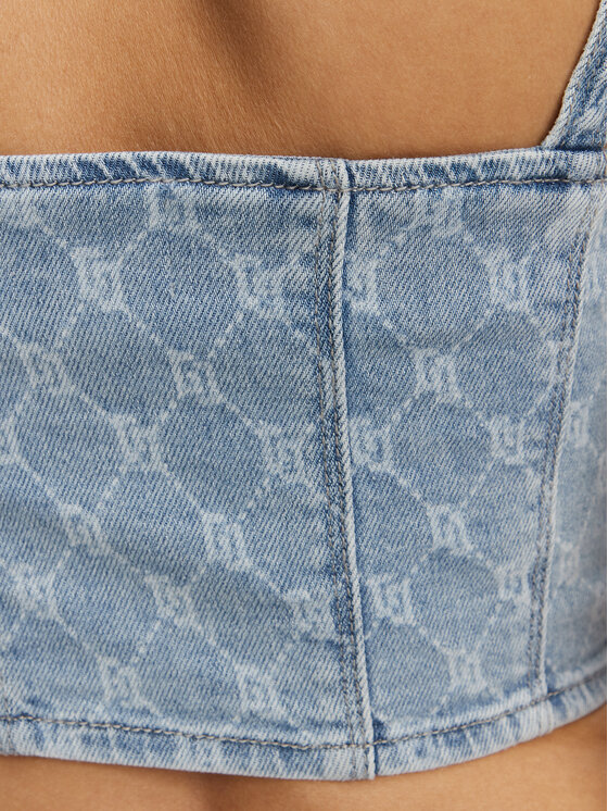 Gaudi Gaudi Top 511BD46001 Blu Slim Fit