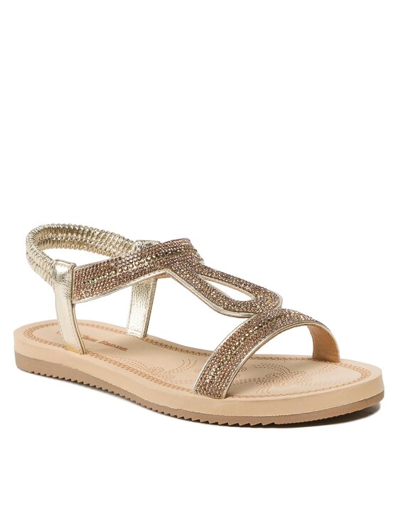 Clara Barson Clara Barson Sandalen WSS20835-01A Goldfarben