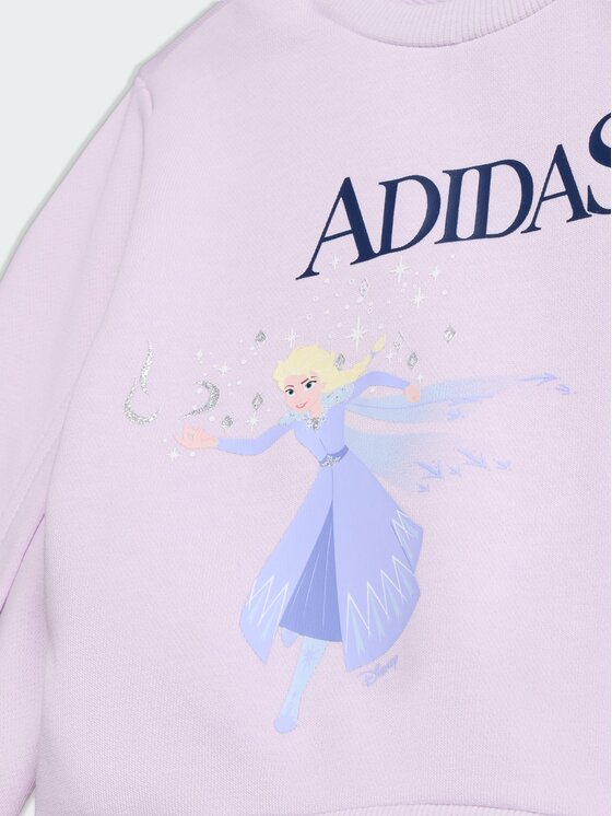 adidas adidas Komplet dziecięcy 158717 Fioletowy Slim Fit