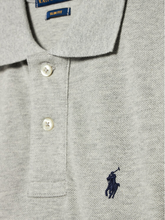 Polo Ralph Lauren Polo Ralph Lauren Pólóing 323547926 Szürke Slim Fit