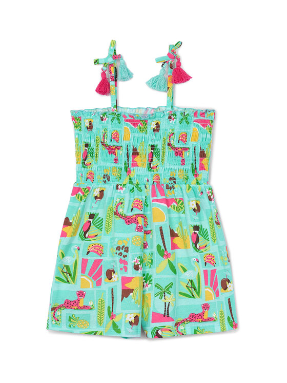 Mayoral Mayoral Jumpsuit 3877 Verde Relaxed Fit
