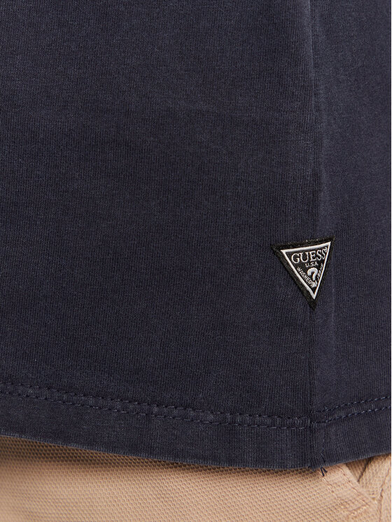 Guess Guess T-shirt Desert Photo M3GI74 KA260 Tamnoplava Regular Fit