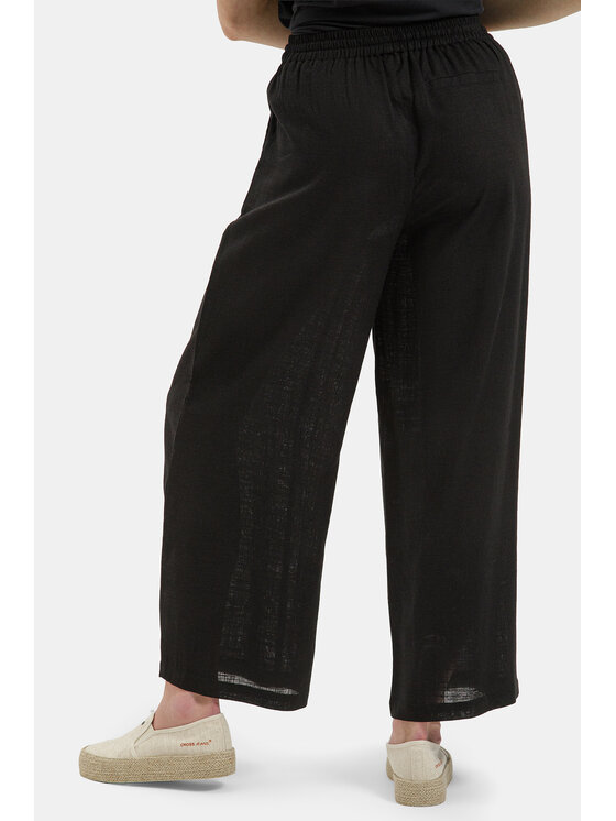 Cross Jeans Cross Jeans Spodnie materiałowe 80171-020 Czarny