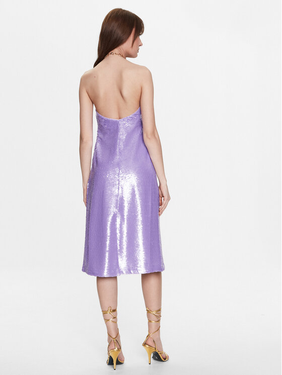 Silvian Heach Silvian Heach Coctailkleid GPP23449VE Violett Regular Fit