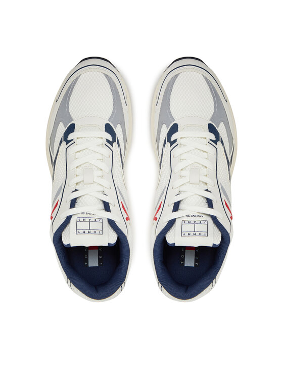 Tommy Jeans Tommy Jeans Sneakersy Archive'25 EM0EM01569 Biały