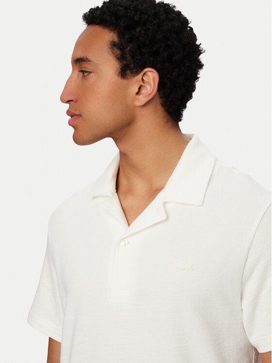 Lacoste Lacoste Polo majica DH1969 Bela Regular Fit