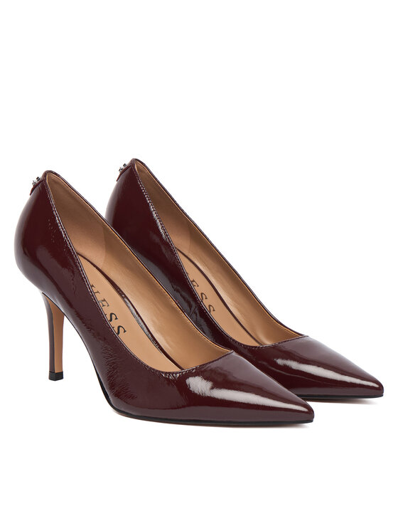 Guess Guess Szpilki FLFPRN LEP08 Bordowy