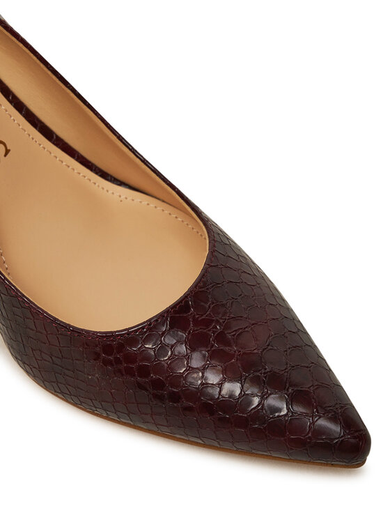 Guess Guess Pantofi cu toc subțire FLPDB4 PEL08 Vișiniu