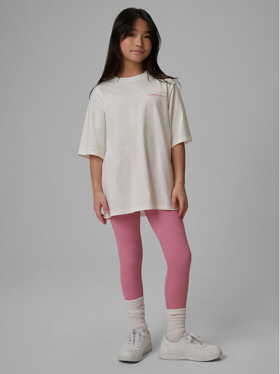 4F 4F T-Shirt ESSENTIAL 3 Biały Loose Fit