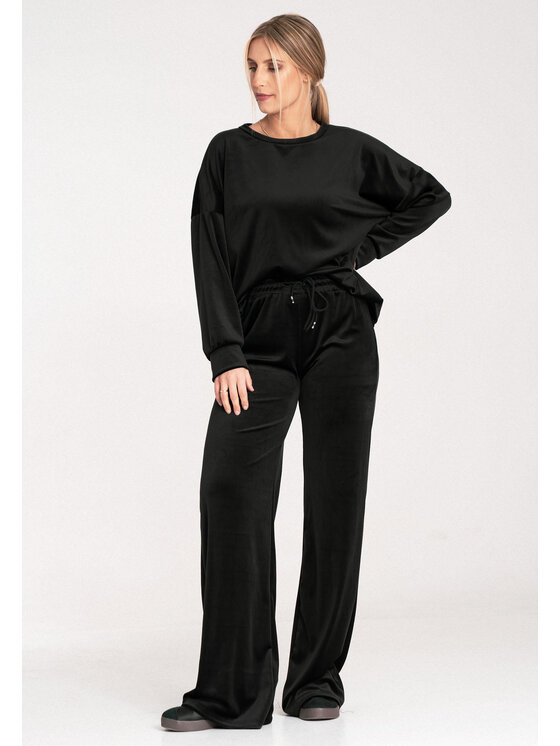 FIGL FIGL Tepláková súprava M1100 Čierna Regular Fit