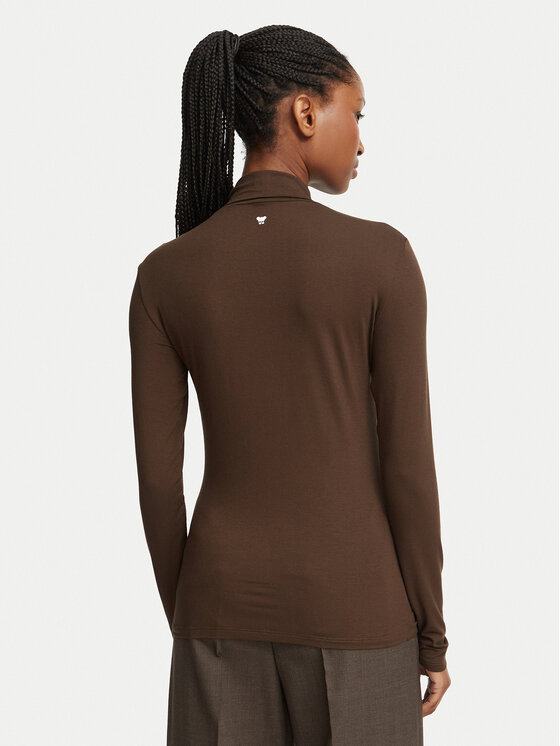 Weekend Max Mara Weekend Max Mara Футболка Multif 2625946012 Темно-коричневий Regular Fit