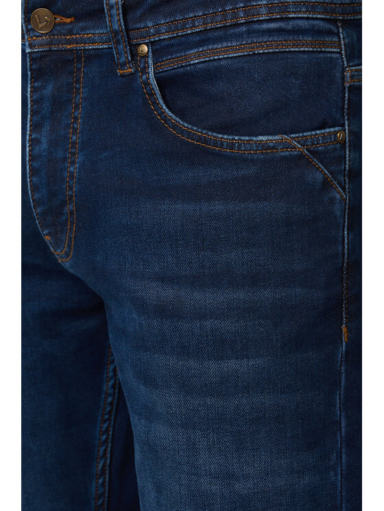 Lancerto Lancerto Spodnie materiałowe Arturo SP113225000008 Granatowy Regular Fit