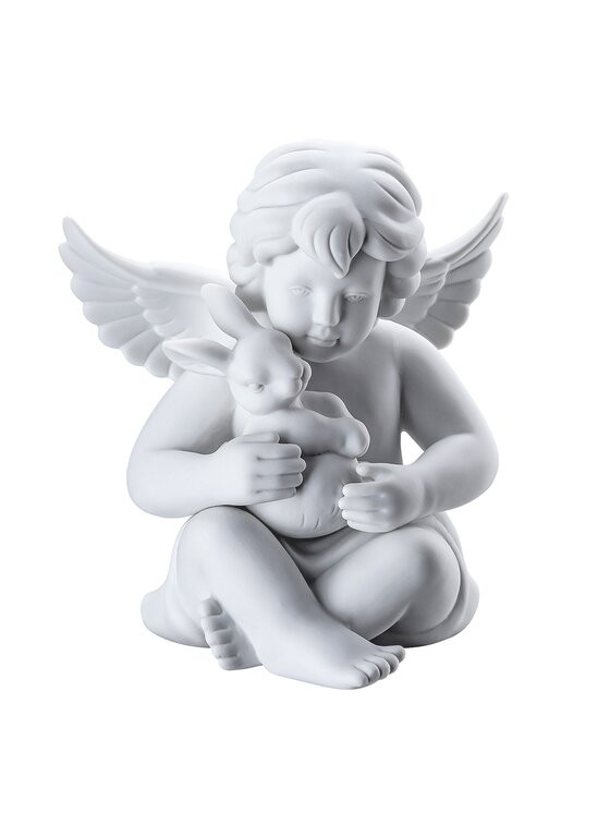 Rosenthal Rosenthal Figurka Anioł duży z zającem Biały
