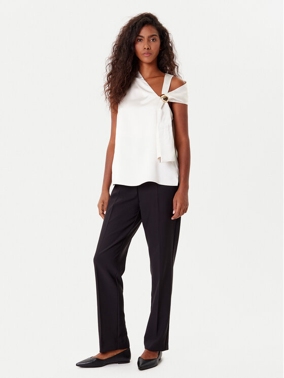 Joseph Ribkoff Joseph Ribkoff Pantaloni di tessuto 253298 Nero Slim Fit
