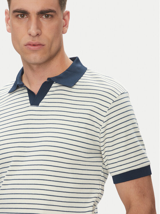 INDICODE INDICODE Polokošeľa Toxi 41-130 Béžová Regular Fit