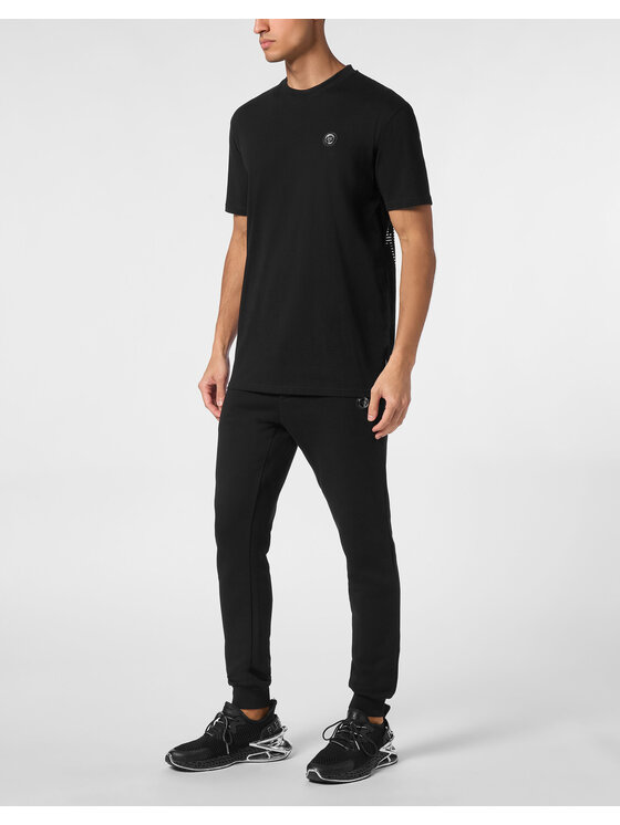 Plein Sport Plein Sport T-Shirt 10153 Czarny Regular Fit