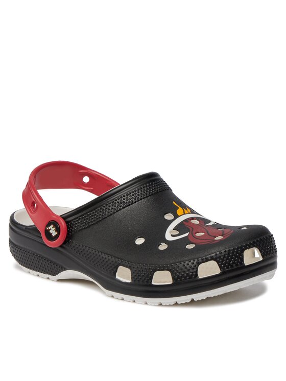 Crocs Crocs Natikače Crocs Classic Nba Miami Heats Clog 208861 Crna