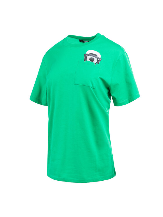 T-Shirt, rozmiar L, Zielone, 241W1761-693/M
