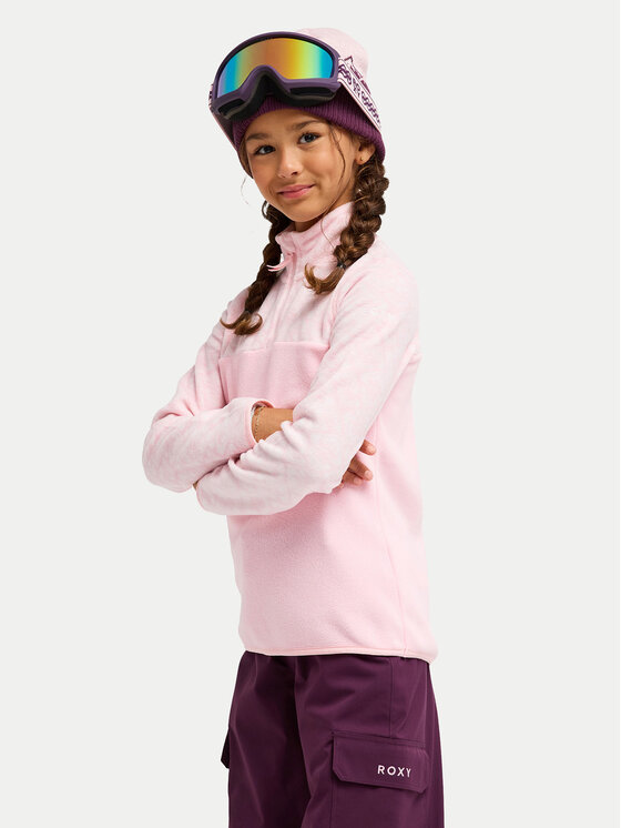 Roxy Roxy Полар Alabama ERGFT04011 Розов Relaxed Fit