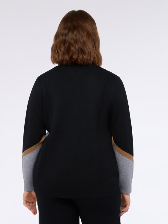 Fiorella Rubino Fiorella Rubino Cardigan M740L008124N0S3 Nero Regular Fit