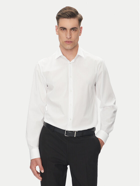 Calvin Klein Calvin Klein Cămașă Essential LV019EU001 Alb Regular Fit