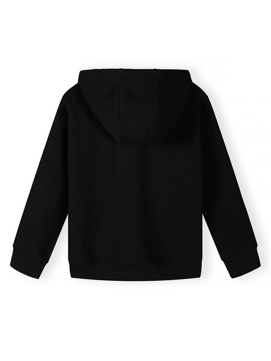 minoti minoti Bluza NOSFLEECE405 Czarny Loose Fit