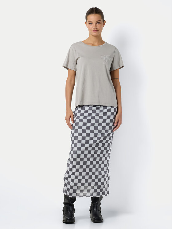 Noisy May Noisy May T-krekls Nate 27032631 Pelēks Regular Fit