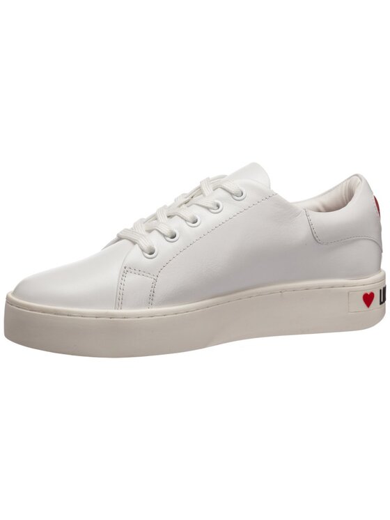 MOSCHINO MOSCHINO Sneakersy JA15093G1CIA0100 Biały