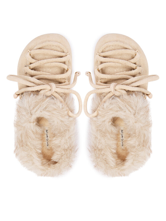 Naked Wolfe Naked Wolfe Schneeschuhe HARLOW Écru