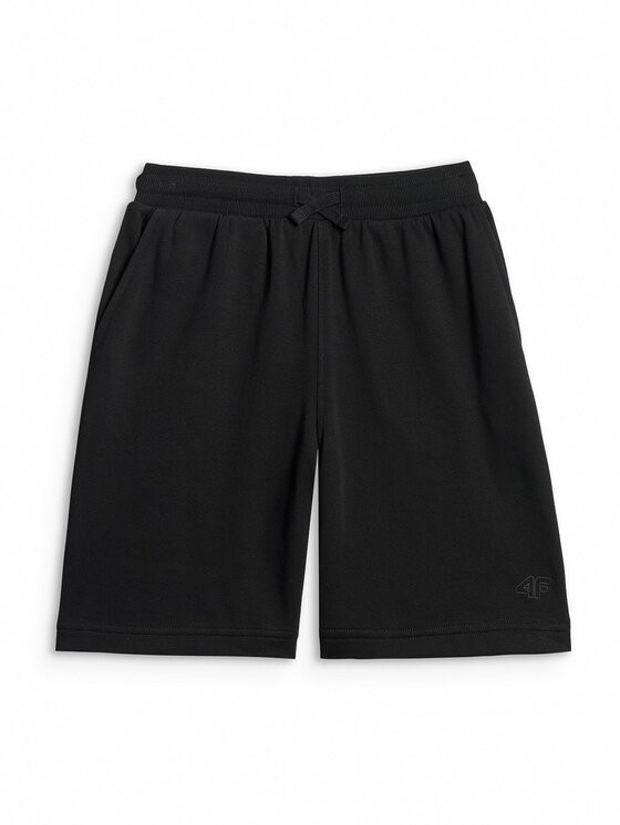 4F 4F Szorty sportowe BASIC+ Czarny Regular Fit