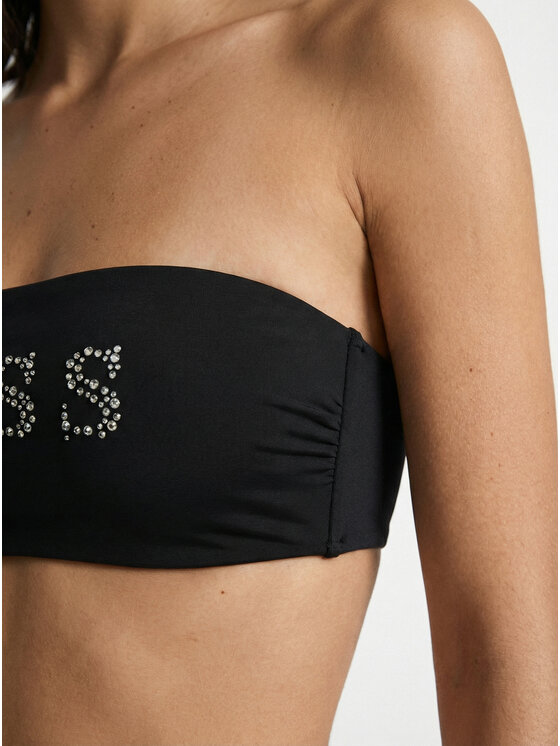 Guess Guess Góra od bikini E6GJ45 KF442 Czarny