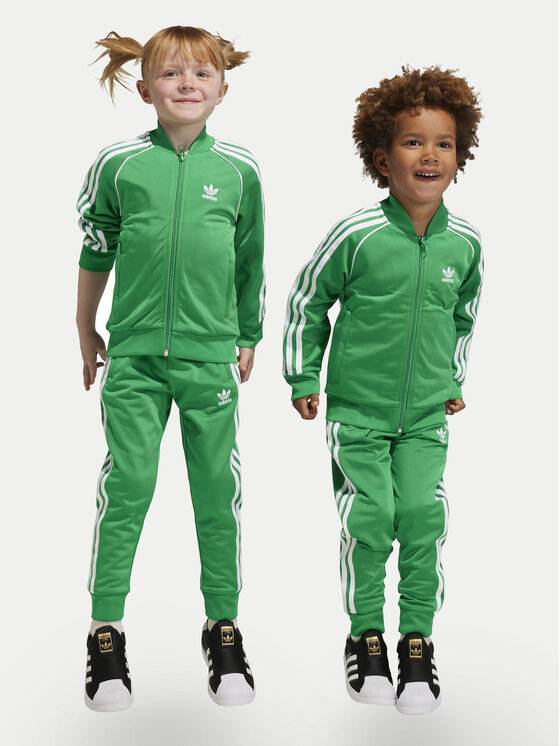 adidas Melegítő adicolor SST IN4742 Zöld Regular Fit | Modivo.hu