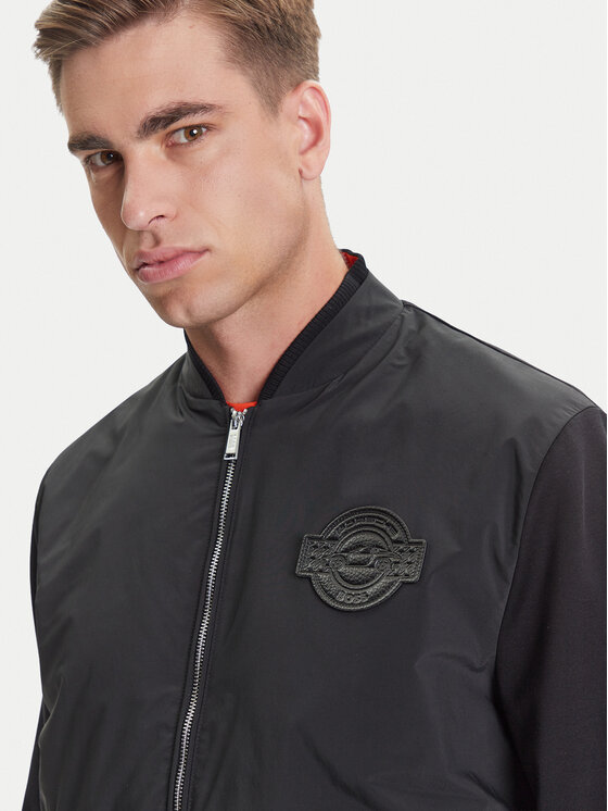 BOSS BOSS Kurtka bomber C-Skiles 197 PS 50543675 Czarny Regular Fit