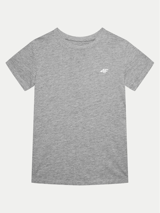 4F T-shirt 4FJWMM00TTSHF1658 Grigio Slim Fit, taglia : 152