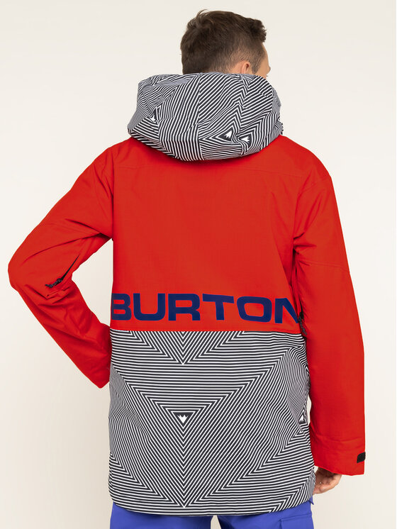 Burton Burton Kurtka snowboardowa Hilltop 13066105600 Czerwony Regular Fit