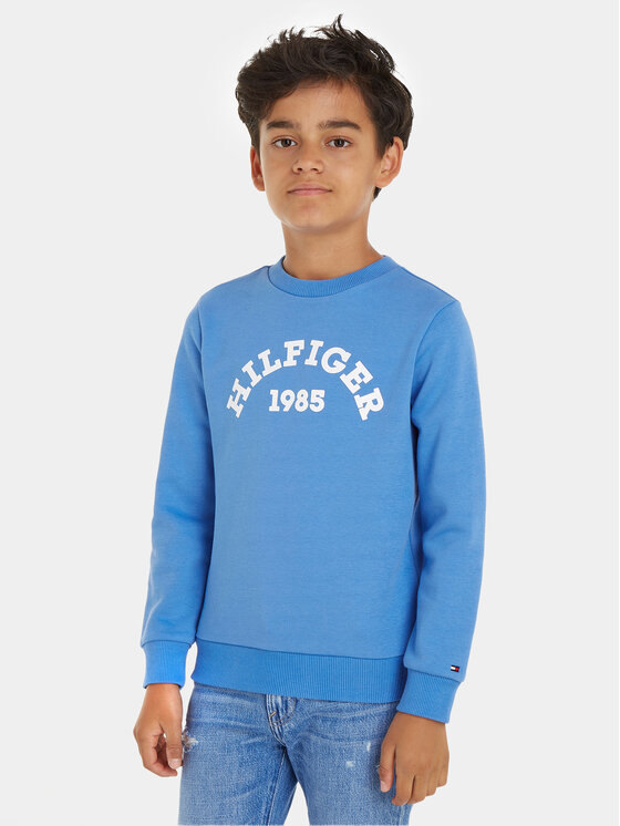Gyerek Pulóver Tommy Hilfiger, Méret: 8Y, Kék, 1985 KB0KB09000
