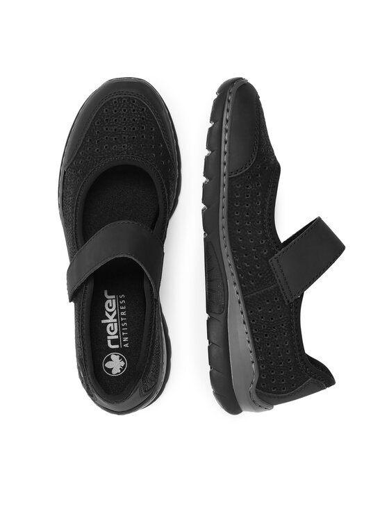 Rieker Rieker Pusbačiai L32B5-00 Juoda