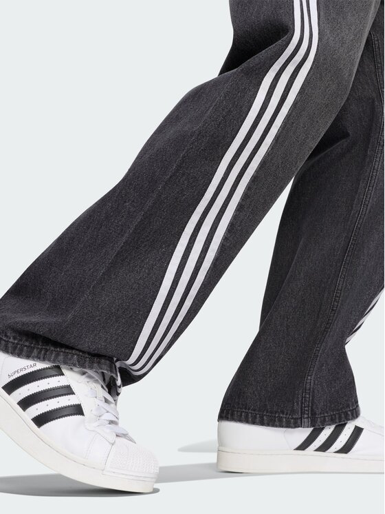 adidas adidas Jeansy 171257 Czarny Loose Fit